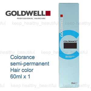 Goldwell Colorance Demi-Permanent Hair Color Colour 60ml - Picture 1 of 1