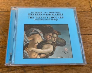 The Western Wind Masses: Taverner, Tye & Sheppard-The Tallis Scholars (CD, 2001) - Picture 1 of 3