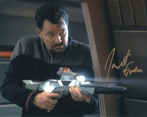 JONATHAN FRAKES SIGNED STAR TREK PHOTO (2) - Picture 1 of 1