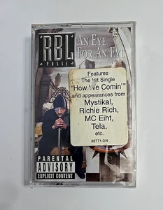 RBL Posse - An Eye For An Eye - Cassette - Hype Sticker - New, Sealed - Picture 1 of 3