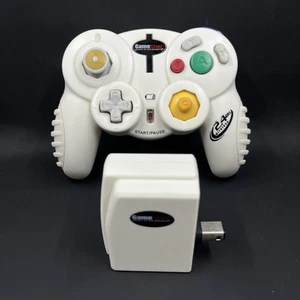 GameCube Gamestop Wireless Controller 2.4GHZ W/ Dongle Tested & Working - Picture 1 of 10