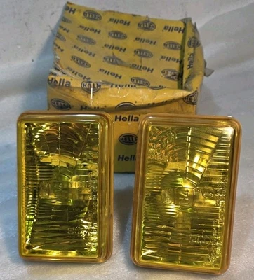 Faros faros amarillos Hella OEM para Audi UR Quattro Coupe GT 80 B2 tipo 81 85 Foto 1 de 4