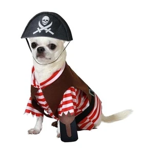 Atosa Pirate Dog Costume M Multicoloured - Picture 1 of 3