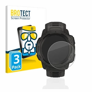 3x Flexible Protection Ecran Verre Film Protecteur pour Garmin Instinct / - Photo 1/7