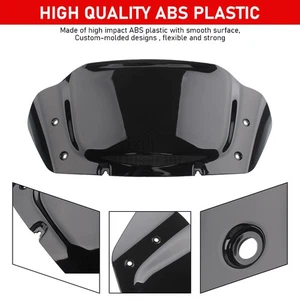 Parabrisas carenado delantero motocicleta para Harley CVO Street Glide FLHXSE 2023 2024 - Imagen 1 de 23