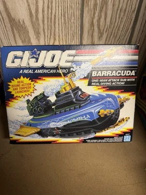 1991 G.i Joe Barracuda One Man Attack Sub con acción de buceo nuevo sellado  Foto 1 de 3