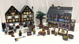 LEGO Medieval Market Village 100% with Manuals, no box - 2009