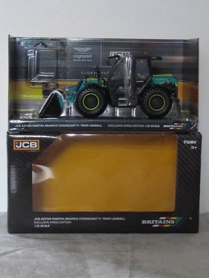 Gran Bretaña Nº 43271 JCB Loadall, Exclusivo Aston Martin F1 Team Edition, Limitado Foto 1 de 4