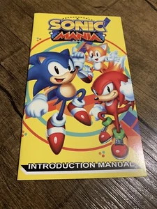 SDCC 2017 Sonic Mania Introduction Manual Booklet Concept Art + Bios Dev Signed - Bild 1 von 6