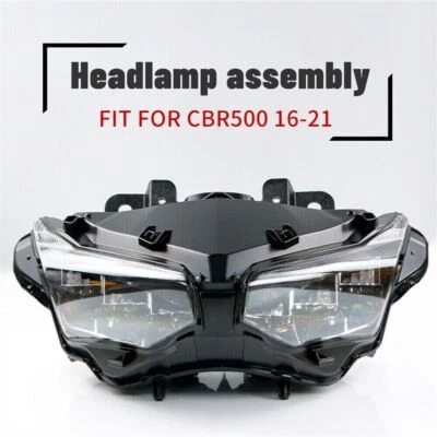 适合本田 CBR500R/RA 2016 - 2021 摩托车前大灯前灯总成 — 第 1/4 张图片