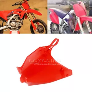 Off-Road Plastic Red Front Number Plate For Supermoto Honda CRF 250 450 RX/R - Picture 1 of 9