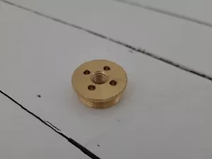 Tappo gruppo consegna ottone La Pavoni con rivestimento cilindro post mulino Europiccola - Foto 1 di 9