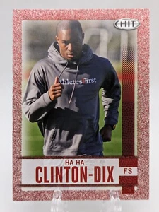💥RARE Ha Ha Clinton-Dix 2014 Sage Hit SSP Pink Glitter ROOKIE Alabama (Pop 1/1) - Picture 1 of 2