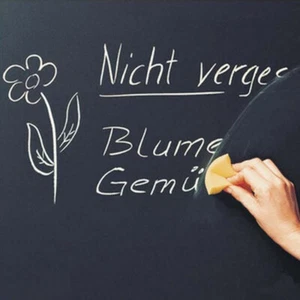 Chalkboard Wall Sticker Blackboard Decal Removable Vinyl Chalk Board Wallpaper - Picture 1 of 4