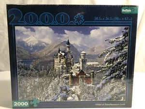 Buffalo Games 2000pc Puzzle Winter at Neuschwanstein Castle NEW Buffalo Games - Picture 1 of 4