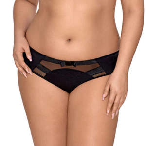 Elegant Sheer Panty Plus Size New Axami Lingerie Shimmer V8453 - Picture 1 of 8