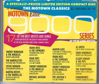 Motown Elite 9000 Series  - 17 of the Best Artists and Songs (CD) - Image 1 of 4