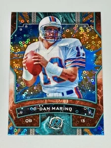 2024 Topps Resurgence - Dan Marino - Blue & Orange Sprak Refractor - Picture 1 of 2