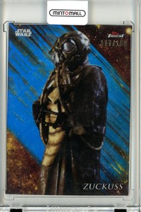 2018 Topps Finest Star Wars Zuckuss 100 Blue Refractor 117/150