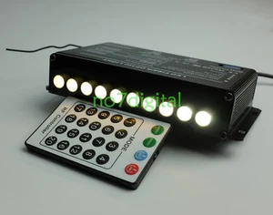 Shooting star fiber optic light engine led light source for DIY stars RF control - Picture 1 of 4