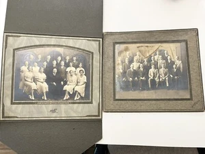 Antique Photographs Classmates School Church Studio Folders Men Women Photos - Picture 1 of 11