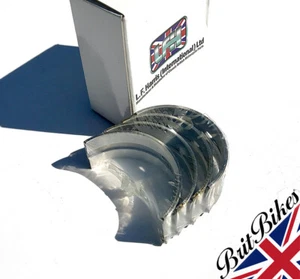 MAIN BEARING SHELL SET STD - BSA A75 ROCKET 3 TRIUMPH T150 T160 TRIDENT 70-6023 - Picture 1 of 6