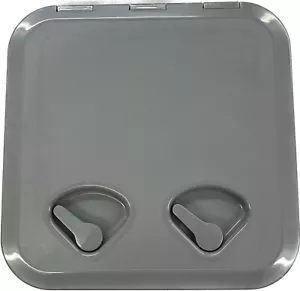 Nuevo Rade Top Line acceso con bisagras / escotilla de barco de inspección 370 mm x 375 mm - gris - Imagen 1 de 7
