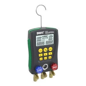 DY517 Digital Refrigeration Manifold Gauge HVAC Vacuum Pressure Temp Test Meter - Picture 1 of 10
