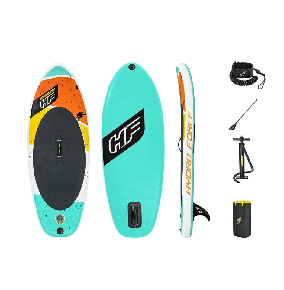 Bestway Hydro-Force Wavecrest Youth Inflatable Stand-Up Paddleboard Set 8’
