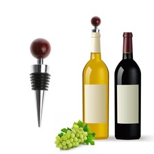 PRO Zink Legierung·Flaschenstopper Weinverschluss Weinstopper#Flaschenversc D1P9