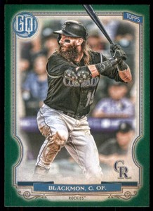 2020 Topps Gypsy Queen Green #103 Charlie Blackmon