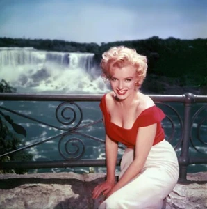 FOTO RARA 4x6 calidad galería MARILYN MONROE BELLEZA EN LAS CATARATAS DEL NIAGARA (1) - Imagen 1 de 1
