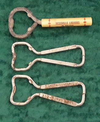 Abridores de botellas de alambre relacionados con cerveza vintage - Lucky Lager, Schmidt Foto 1 de 4