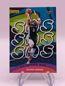 2022-23 Panini Instant Keldon Johnson My City SAS MY-24 Serial Numbered /1485 - Picture 1 of 2