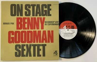 On Stage with Benny Goodman & His Sextet Live in Copenhagen dbl LP Phase 4 Jazz - Image 1 of 4