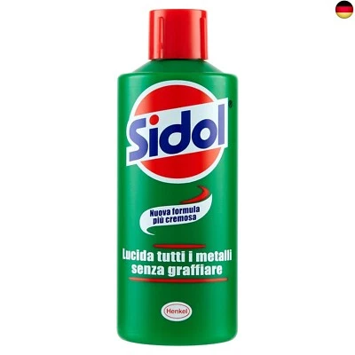 Sidol Glänzt alle Metalle ohne Kratzer, 150 ml