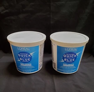 L'OREAL Quick Blue Extra Strength Powder Hair Bleach 1 lb (2 Pack) - Picture 1 of 2
