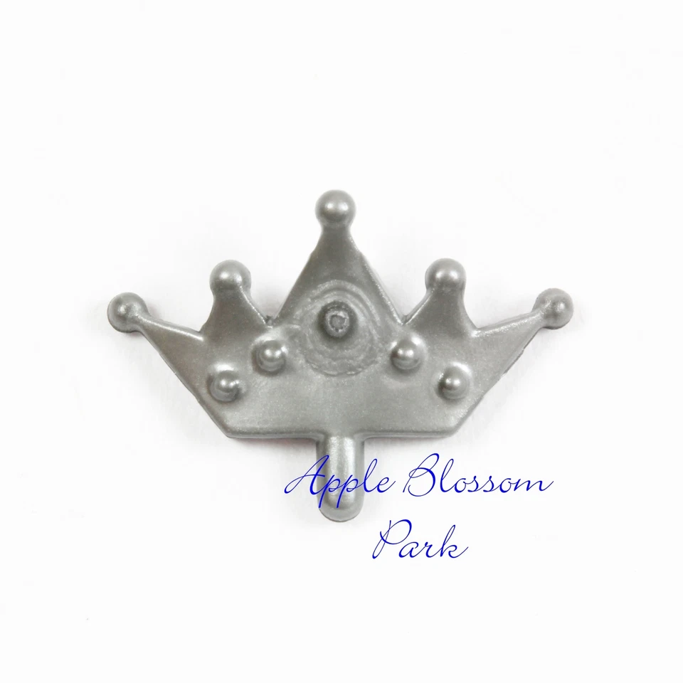 NUEVO Lego Princesa Minifigura TIARA PLATEADA - Castillo Amigos Mujer Reina Corona de Pelo Foto 1 de 1