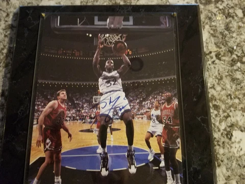Shacquille O'Neal 2-Time NBA All Star    Plaque/Autograph-Ltd. Edit.1375 Cover