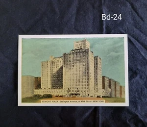 Postal de colección de Belmont Plaza - Lexington Avenue, en la calle 49 - Nueva York - Imagen 1 de 2