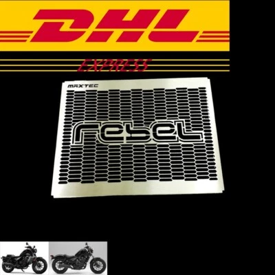 Cubierta protectora de radiador plateada para Honda CMX Rebel300 500 2017-2019 Foto 1 de 3