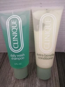 N.O.S CLINIQUE Shampoo lavaggio quotidiano 6 once con ex. BENEFITS BALSAMO 4.OZ (LEGGI) - Foto 1 di 5