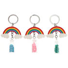 Trendy Lanyard Keychain - Rainbow Pendant for Bags and Cars