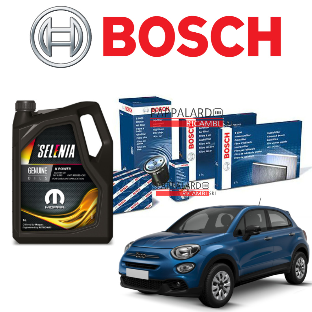 Kit Tagliando 4 Filtri Per Fiat 500 L 1.6 Multijet Diesel | Filtro Olio, Aria, Gasolio, Abitacolo - Foto 5