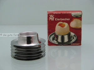 WMF Cromargan - -- Vintage 70er Jahre - SET 6x Eierbecher Ø 8,5 -- - - Bild 1 von 8