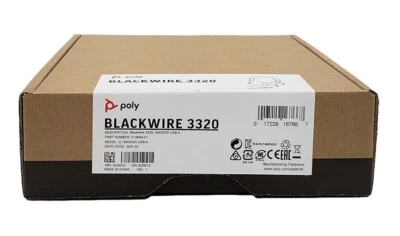 New Plantronics Blackwire 3220 - USB-A Binaural Headset - P/N 213934-01 - Image 1 of 3