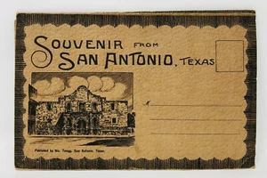 Juego de carpetas de recuerdo de la Primera Guerra Mundial San Antonio Texas US WWI SOLDIER  - Imagen 1 de 12