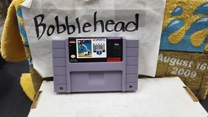 MLBPA BASEBALL SUPER NINTENDO SNES VIDEO GAME AUTHENTIC - Picture 1 of 7