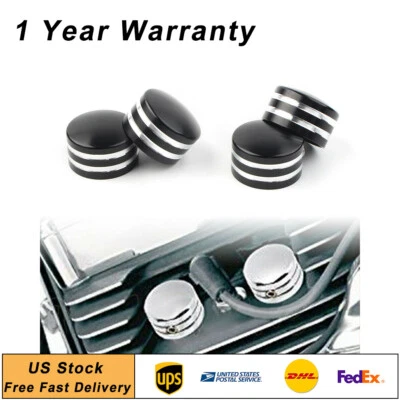4x Cubiertas de perno de cabeza para Harley Sportster XL 883 1200 1986-2017 doble cámara 1999-17 Foto 1 de 4