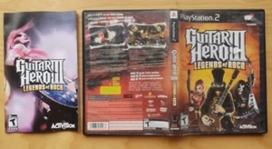 Guitar Hero III 3 : Legends of Rock (PlayStation 2, PS2) Case & Manual Only - Picture 1 of 13